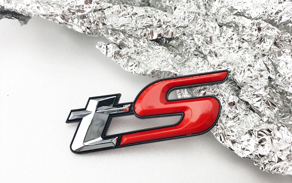 Bibian 比比昂 - tSエンブレム シルバー+レッド WRX S4 WRX Sti Bibian 比比昂 - tSエンブレム シルバー+レッド WRX S4 WRX Sti