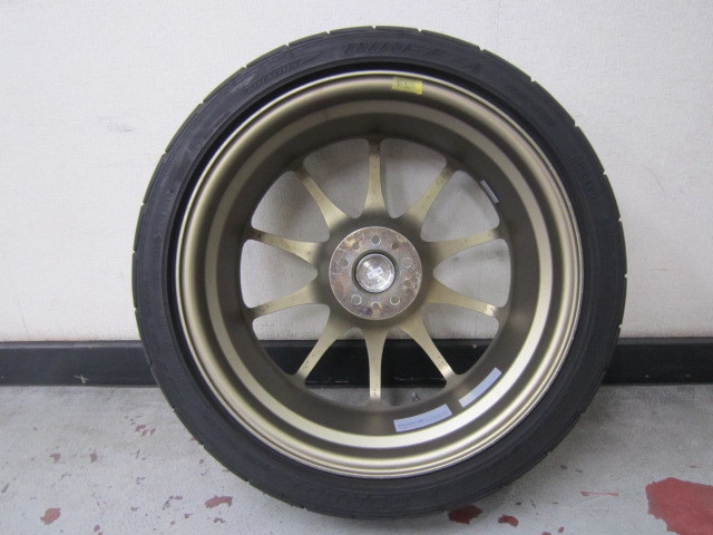 RAYS VOLKRACING CE28 ブロンズ 18×7.5J +47 5-100 4本セット 中古 SL CE28 RE30 PCD100 5H レイズ ボルクレーシング 【発送は着払4個口】_画像6