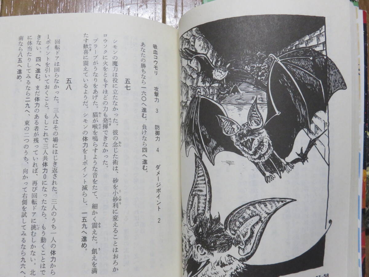 1980年代に流行りました！創元推理文庫　スティーブ・ジャクソン 「ソーサリー」「ドルアーガの塔」などゲームブック 全10冊_画像8