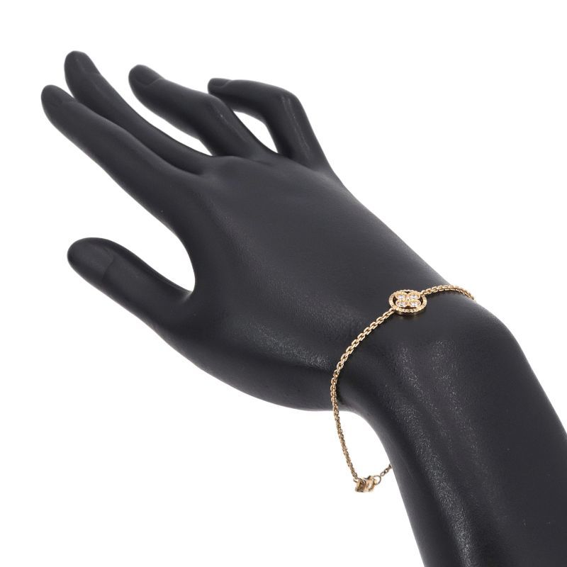  Louis Vuitton brass re sun bro Sam BB bracele K18PG diamond pink gold used free shipping 