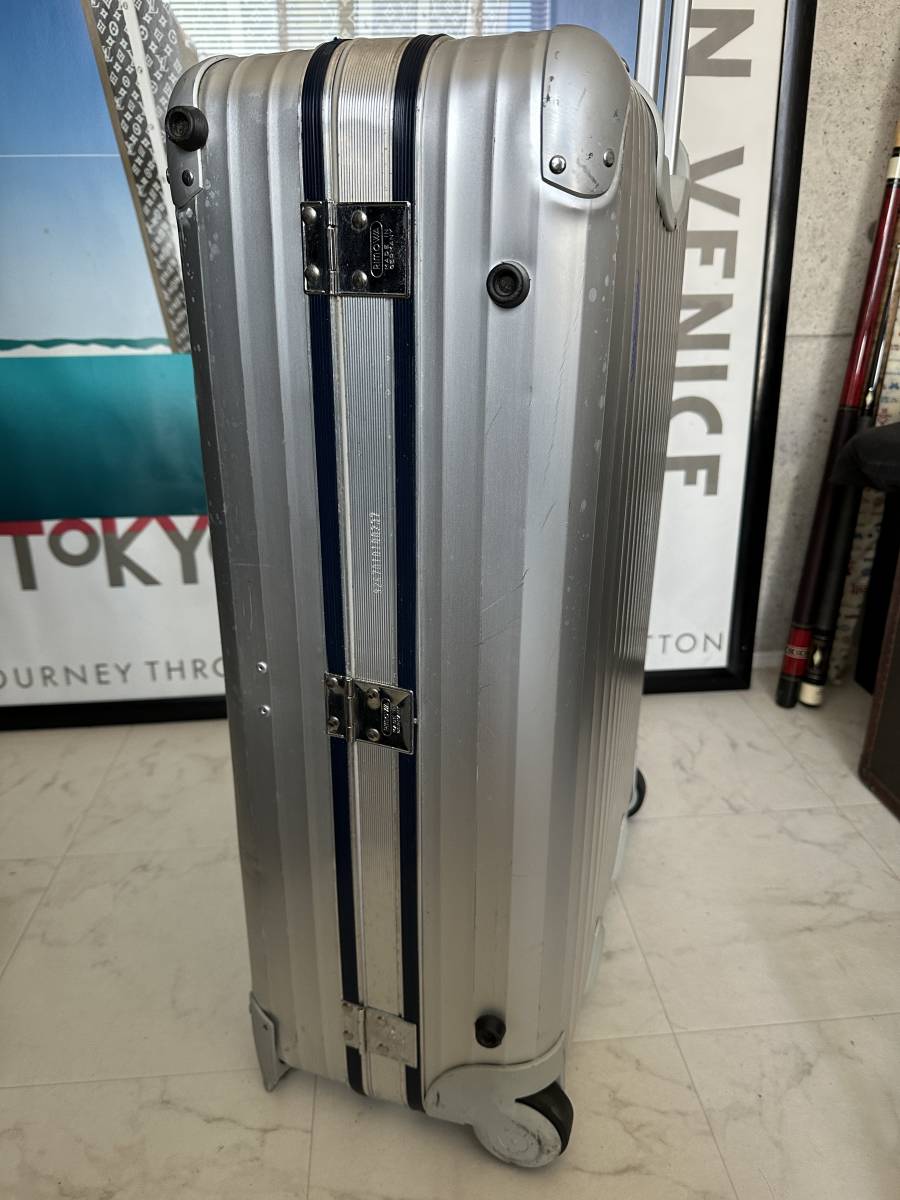 [ prompt decision / immediate payment ]! exterior beautiful goods! RIMOWA Rimowa TOPAS topaz SILVER INTEGRAL silver integral 2 wheel suitcase 926.70 genuine article regular goods 