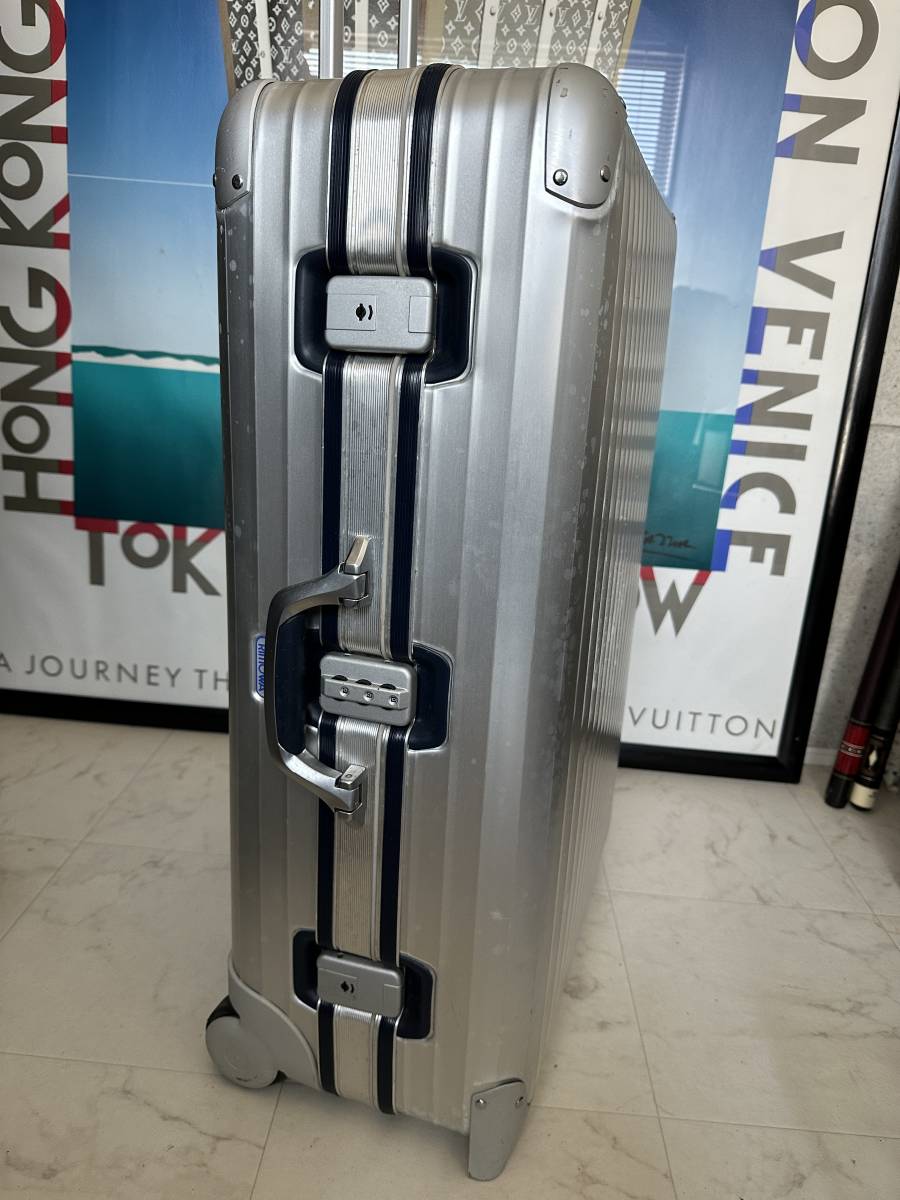 [ prompt decision / immediate payment ]! exterior beautiful goods! RIMOWA Rimowa TOPAS topaz SILVER INTEGRAL silver integral 2 wheel suitcase 926.70 genuine article regular goods 