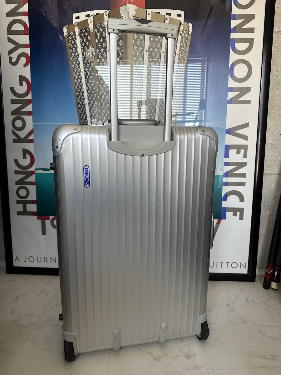 [ prompt decision / immediate payment ]! exterior beautiful goods! RIMOWA Rimowa TOPAS topaz SILVER INTEGRAL silver integral 2 wheel suitcase 926.70 genuine article regular goods 