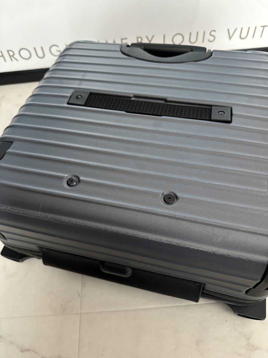 【即決/即納】！！美品！！RIMOWA リモワ SALSA サルサ ビジネストローリー スーツケース マットグレー _画像5