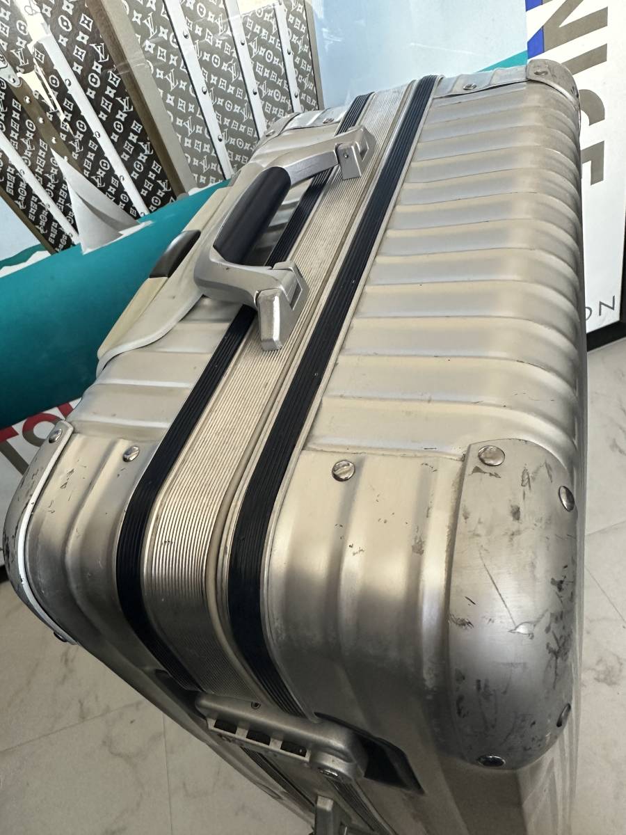 【即決/即納】！良好！TSAロック！ RIMOWA リモワ TOPAS トパーズ SILVER INTEGRAL シルバーインテグラル スーツケース 926.63 63Lの画像5