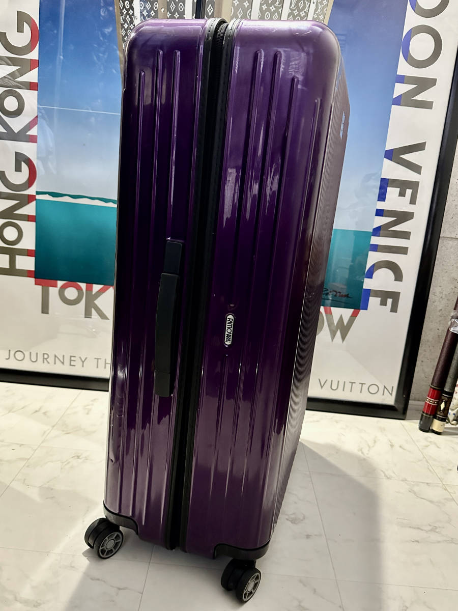 [ prompt decision / immediate payment ]!! maximum size 104L!!RIMOWA Rimowa SALSA AIR salsa air purple TSA lock suitcase 822.77