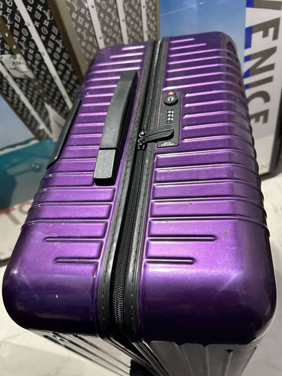 [ prompt decision / immediate payment ]!! maximum size 104L!!RIMOWA Rimowa SALSA AIR salsa air purple TSA lock suitcase 822.77