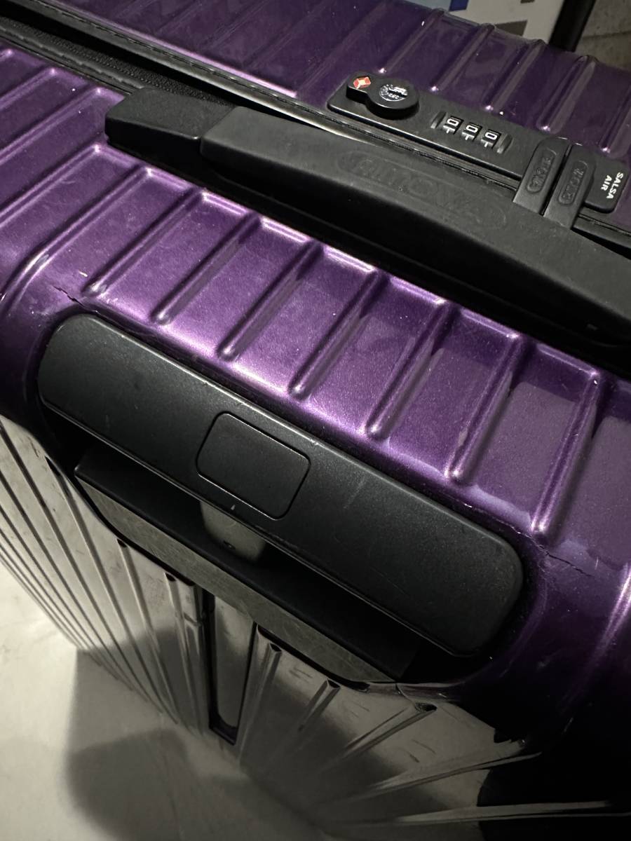 [ prompt decision / immediate payment ]!! maximum size 104L!!RIMOWA Rimowa SALSA AIR salsa air purple TSA lock suitcase 822.77