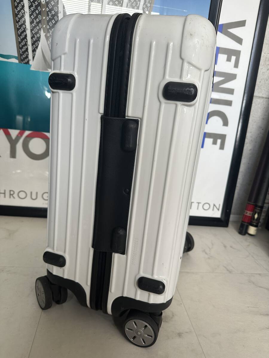 [ prompt decision / immediate payment ]! rare size! RIMOWA Rimowa SALSA salsa 4 wheel suitcase Carry case white multi wheel TSA lock 896.95