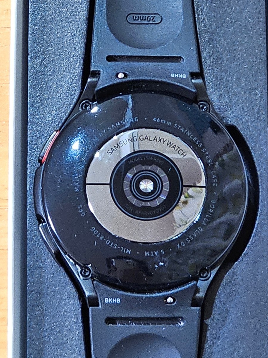美品　国内正規品　Galaxy watch 4 Classic 46mm SM-R890NZKAxJP ブラック　スマートウォッチ_画像5