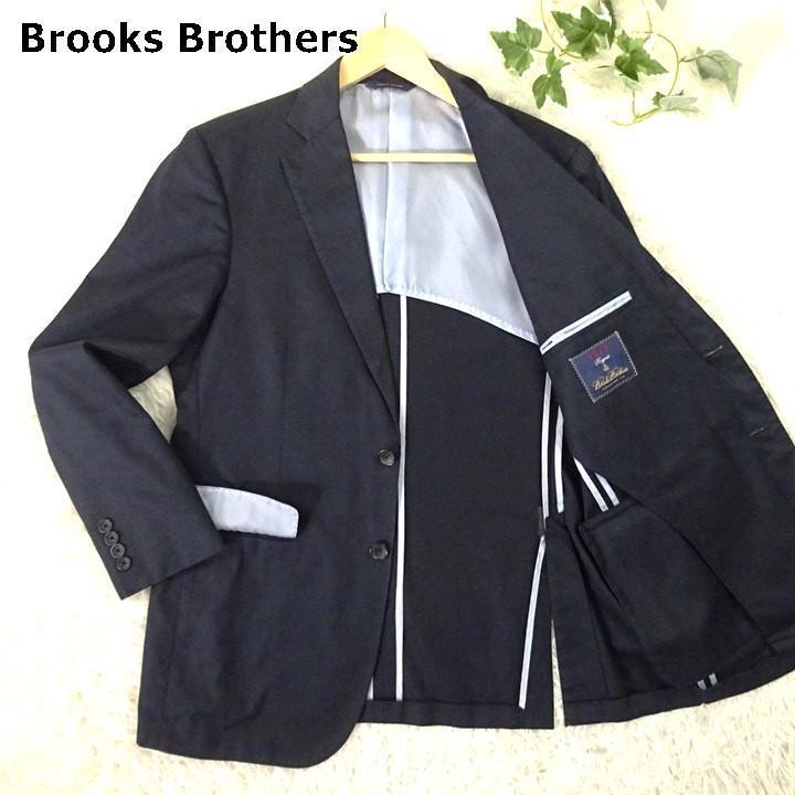 BROOKS BROTHERS　ブルックスブラザーズ　1818ライン　REGENT　テーラードジャケット　段返り3ボタン　38S　ネイビー　紺