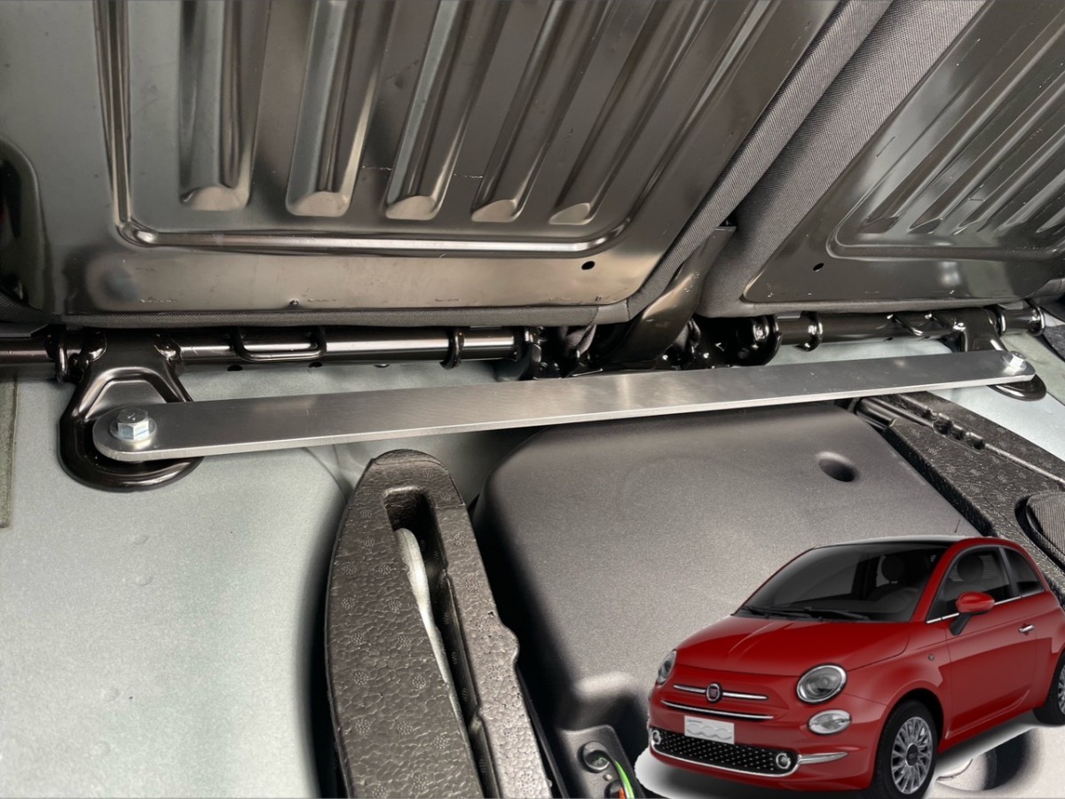  strengthen light weight aluminium Fiat 500 abarth trunk brace center brace set reinforcement parts 2 point set 