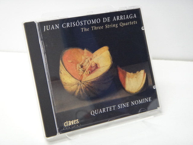 【478】☆CD☆Arriaga: The Three String Quartets / Quartet Sine Nomine ☆_画像1