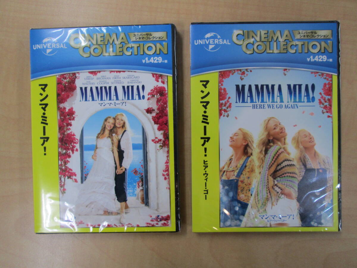 新品 未開封 DVD 2枚セット マンマ・ミーア! + ヒア・ウィー・ゴーの画像1