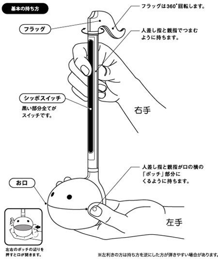 【vaps_5】オタマトーン(ブラック) さわってカンタン電子楽器 明和電機 送込_画像2