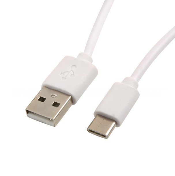 【vaps_7】TypeCケーブル USB A to Type-C 《1m》 《ホワイト》 2A急速充電 タイプC ケーブル USB2.0 データ転送 充電ケーブル 送込_画像1