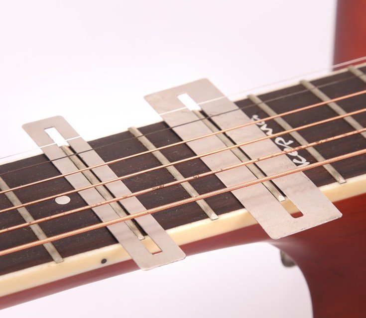 【vaps_4】フレット用 磨きプレート 2枚セット ギター ベース 指板 保護 研磨 メンテナンス 送込_画像2