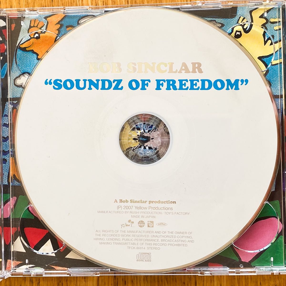 ボブ・サンクラー/サウンズ・オブ・フリーダム mix CD BOB SINCLAR/SOUNDZ OF FREEDOM