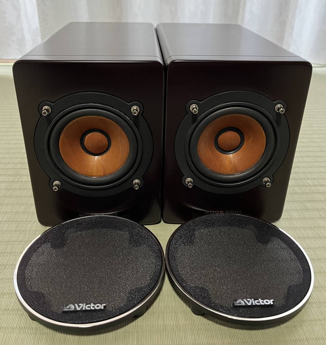 VICTOR WOOD CONE *SP-EXAR3 wood corn speaker : Real Yahoo VICTOR WOOD CONE *SP-EXAR3 wood corn speaker : Real Yahoo