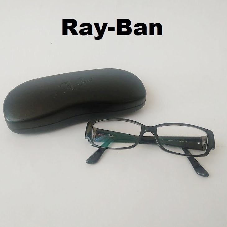 レイバン Ray-Ban★RB 5250 ブラックメガネ/ スクエア_画像1