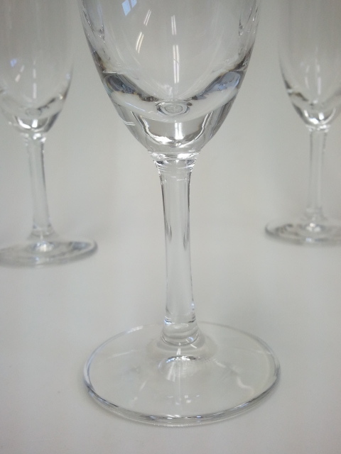 ☆r☆【SUNTORY・サントリー】フレシネ オリジナルグラス シャンパングラス Flute Glass フルート グラス/箱入り6個 未使用☆の画像5