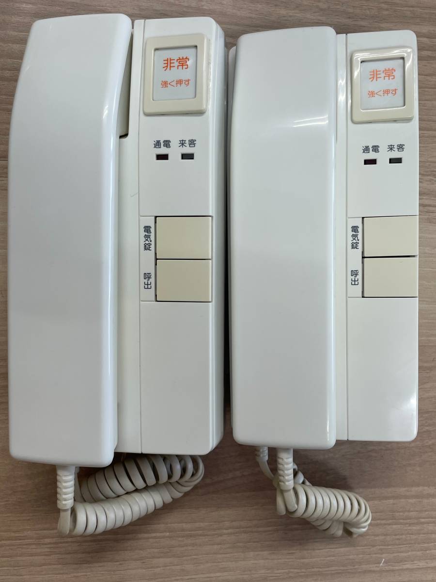 美品】VG-2GT-6G 2台 インターホン アイホン 領収書発行可イン 美品】VG-2GT-6G 2台 インターホン アイホン 領収書発行可イン