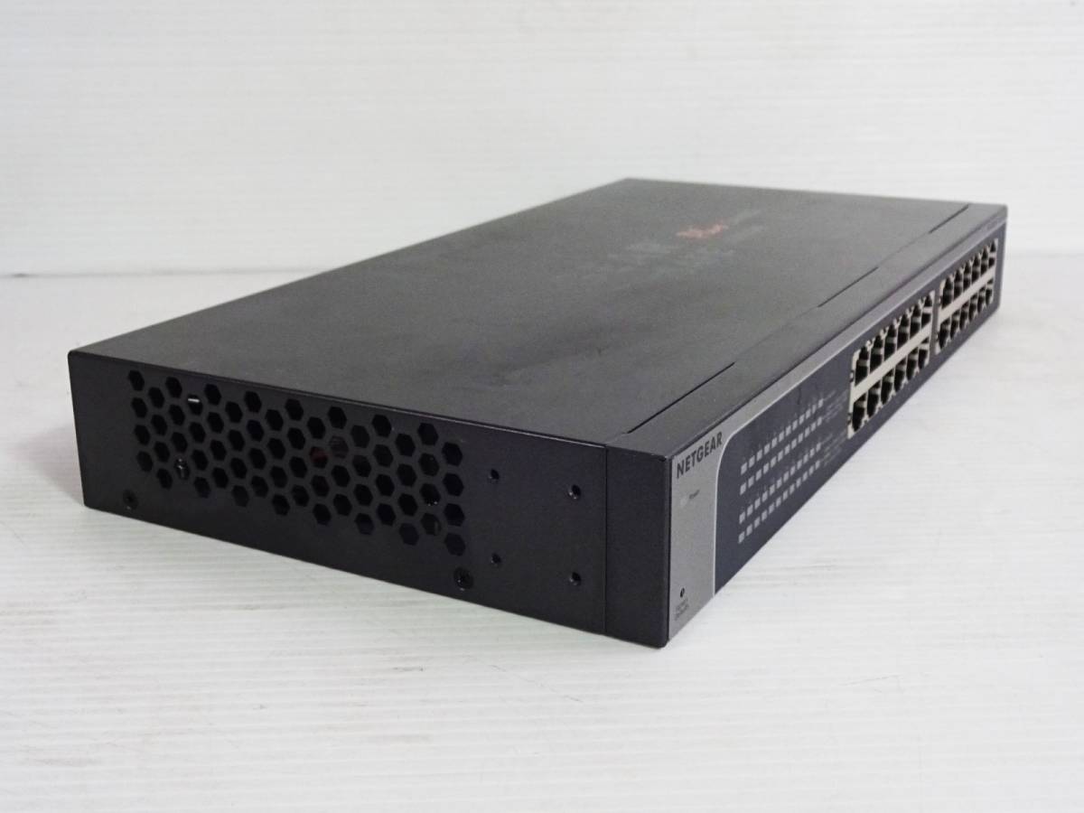 NETGEAR сеть механизм # JGS524E v2 Giga bit 24 порт Prosafe 24Port Plus Switch # ③ труба 44526