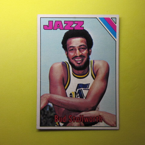 NBA 1975-76 Topps #108 Bud Stallworth_全体的に傷みがあります。