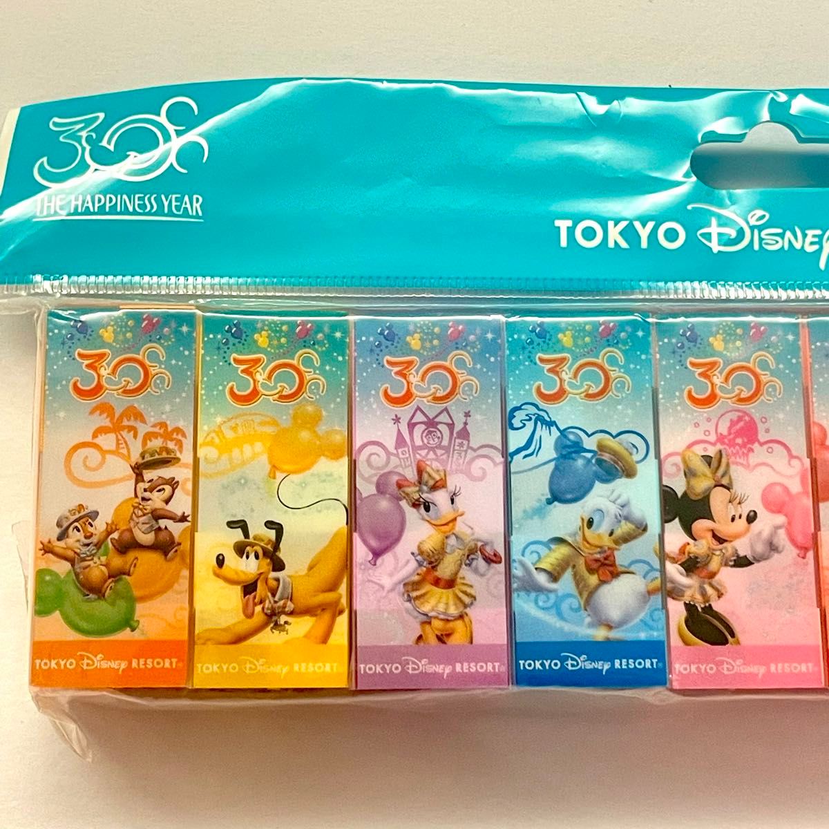 ディズニーカドケシ 30周年 コレクション用 東京ディズニーリゾート 30周年 カドケシ