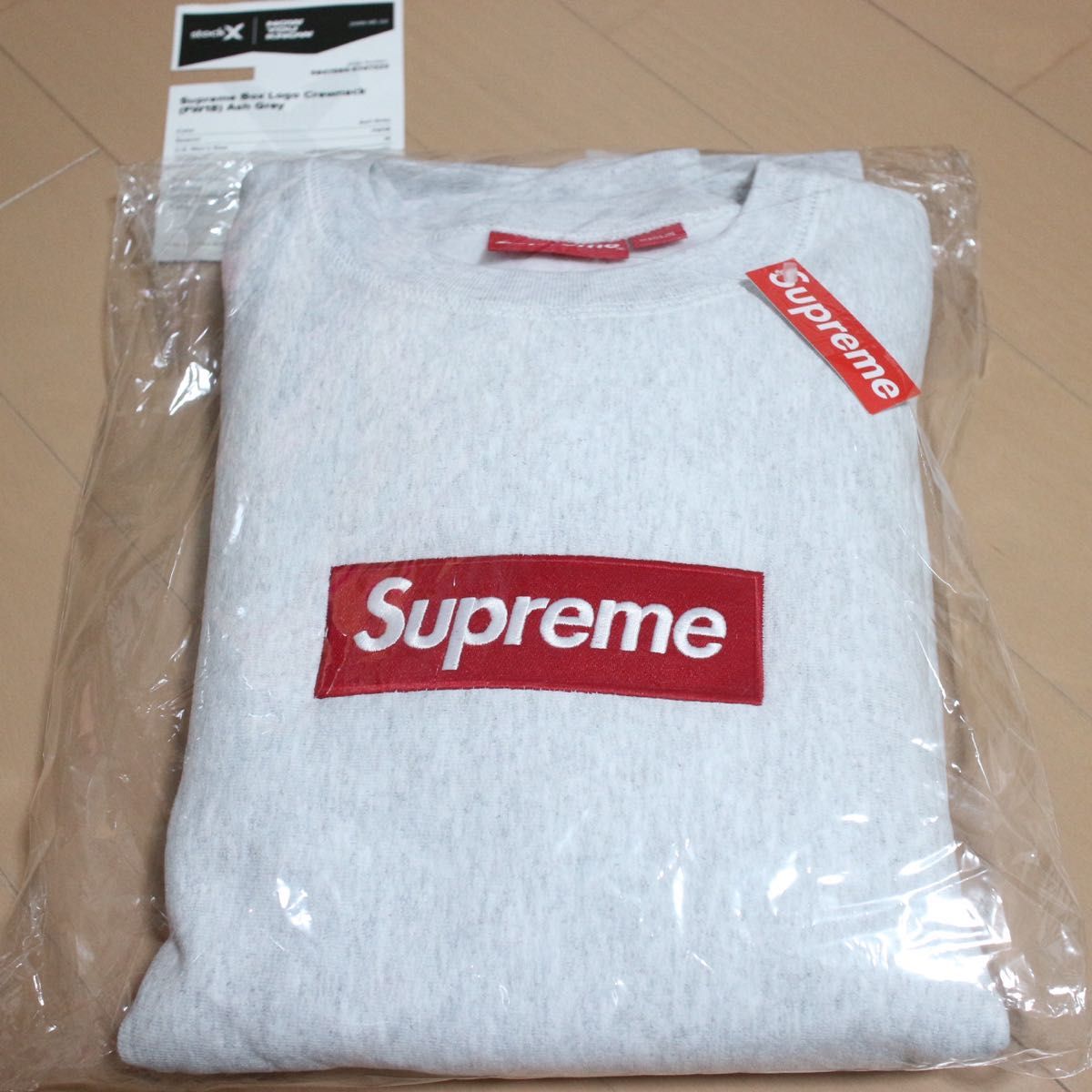 新品 希少 Supreme Box Logo Crewneck スウェット