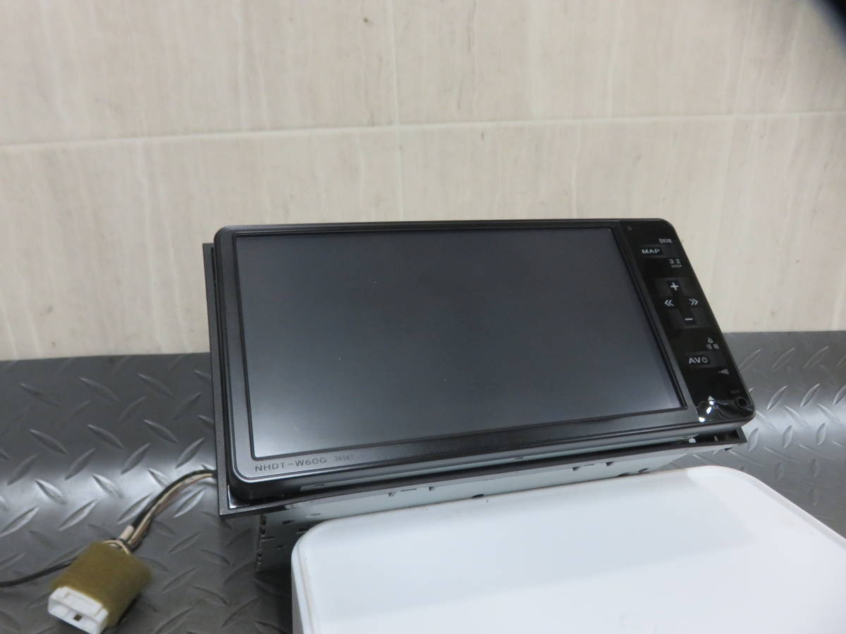 完動品保証付/W3884/トヨタ純正人気HDDナビ多機能/NHDT-W60G/TV地デジワンセグ内臓/Bluetooth内臓/タッチパネル正常/ロック解除済み/動作OK_画像7