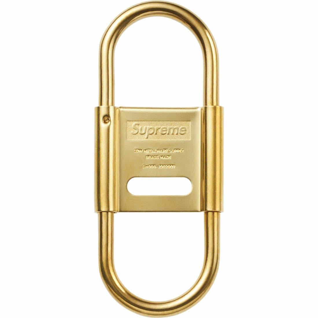 新品 Supreme 24SS CDW Delta Carabiner シュプリーム デルタ カラビナ Brass ブラス Gold ゴールド 金 立ち上げ_画像1