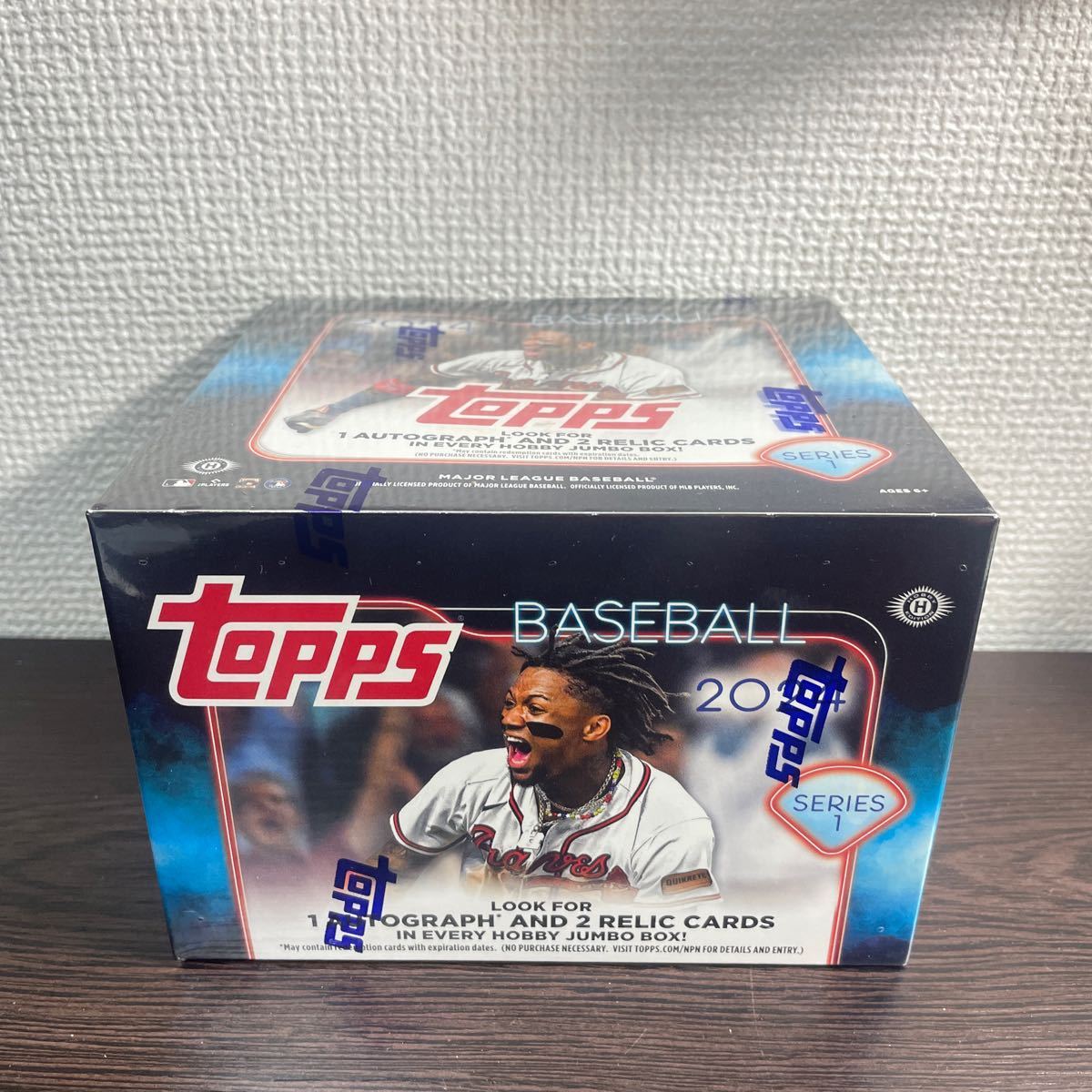 新品未開封 2024 Topps MLB Series 1 Jumbo Baseball トップス シリーズ ワン ジャンボ ベースボール 1箱 1Box シュリンク付き 数量4_画像3