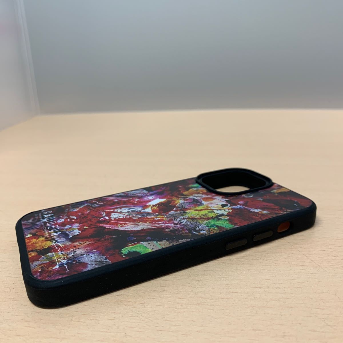 y021321m エヴァンゲリオン　iPhone 12 mini 【RED(EVA-02)】RADIOEVA Painting MOBILE CASE ラヂオエヴァ EVA エヴァ EVANGELION _画像6