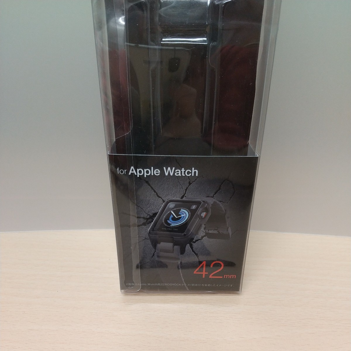 y022220fm エレコム Apple Watch バンド 42mm ZEROSHOCK ブラック AW-42BDZEROBK_画像3