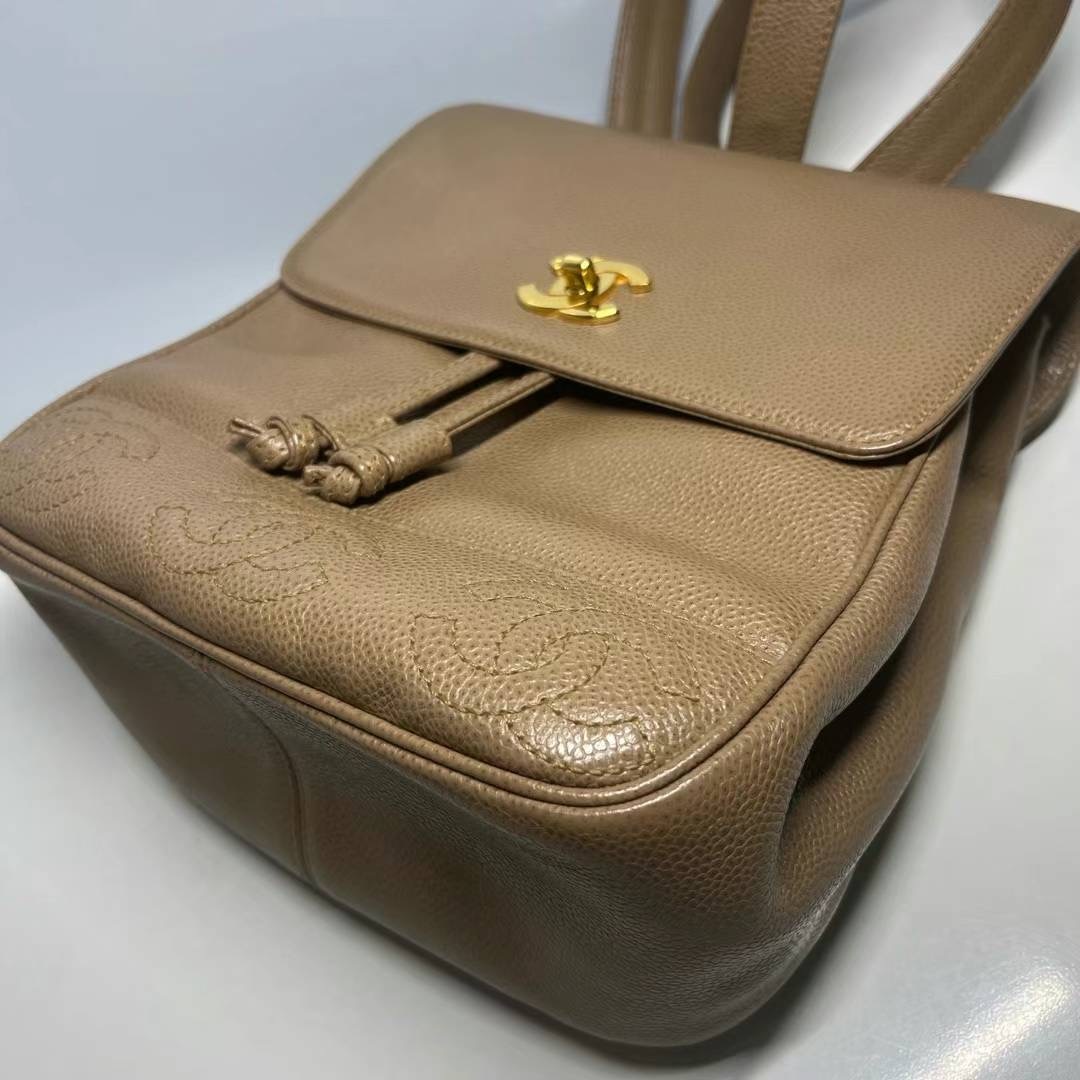 チャネル　Chanel 中古　キャビアスキン　リュック　_画像4