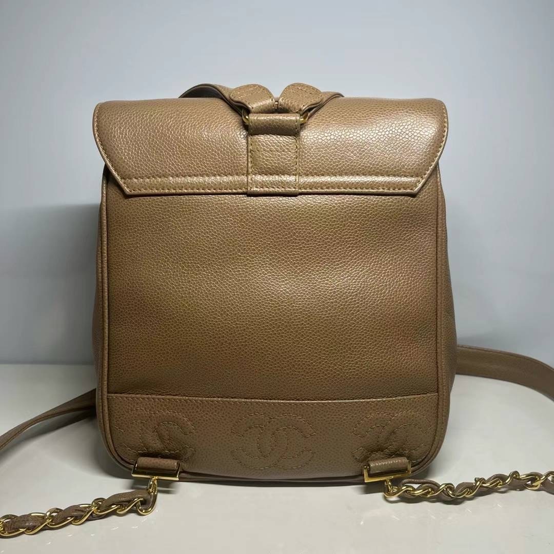 チャネル　Chanel 中古　キャビアスキン　リュック　_画像2