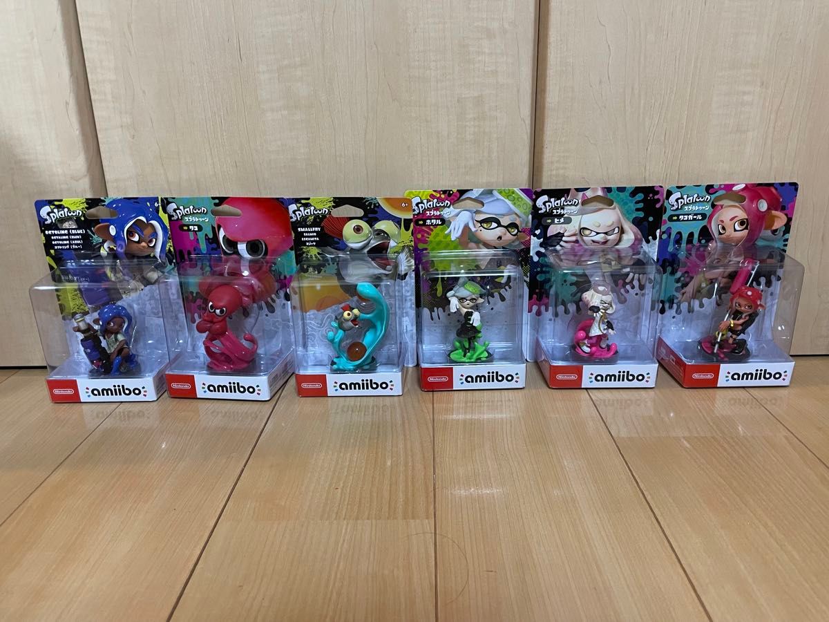 未開封 まとめ売り amiibo スプラトゥーン 6点｜Yahoo!フリマ（旧 