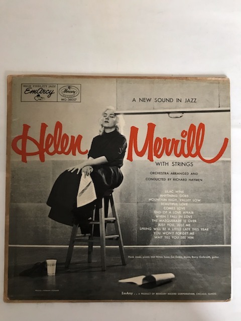 ■完オリ■HELEN MERRILL-ヘレン・メリル/HELEN MERRILL WITH STRINGS 1955年 米EmArcy MONO 深溝_画像1