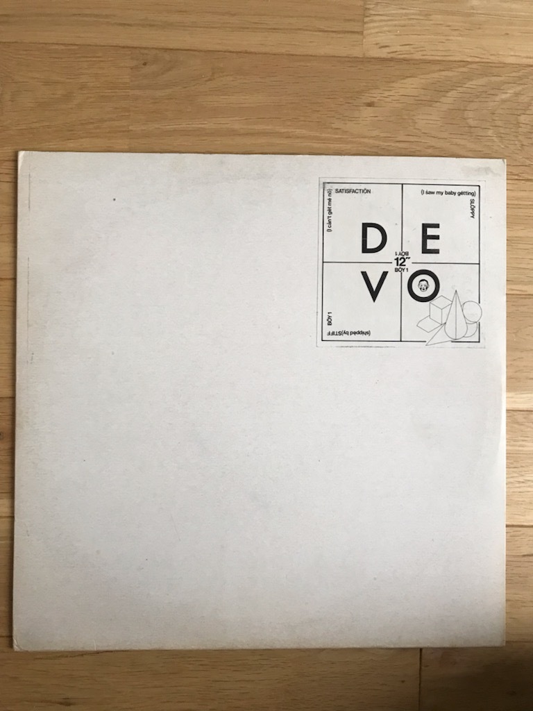 ■レアUKオリジ12■DEVO-ディーヴォ/(I CAN'T GET ME NO)SATISFACTION 1978年 英STIFF 音圧抜群 EX！の画像1