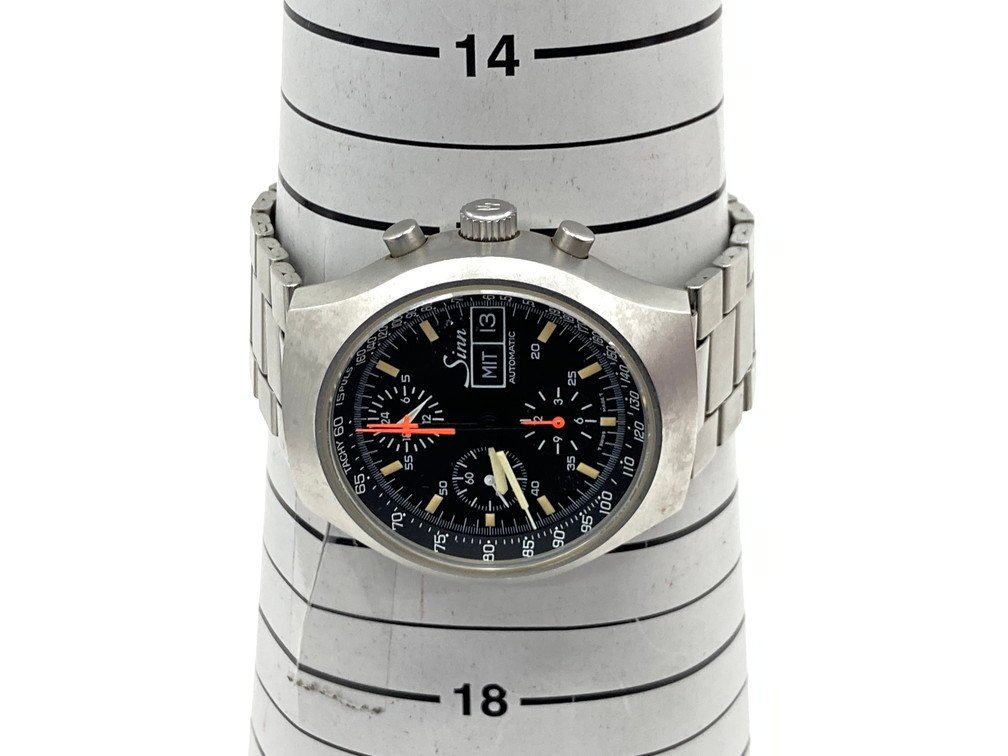 Sinn ジン 腕時計 クロノグラフ AUTOMATIC 216201 刻印 【CABD1054】_画像10