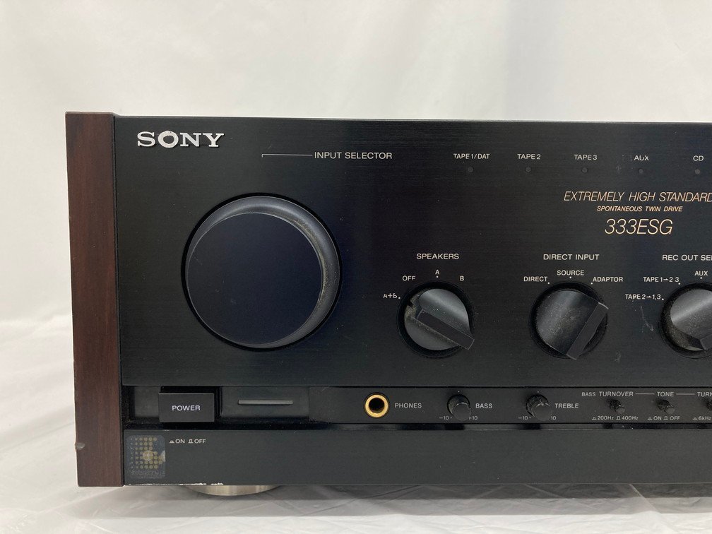 SONY ソニー　プリメインアンプ　INTEGRATED STEREO AMPLIFIER　TA-F333ESG【CBAB1052】_画像2