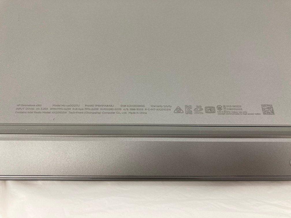 HP Chromebook x360 14c-ca0012T　初期化済み【CBAF4029】_画像5