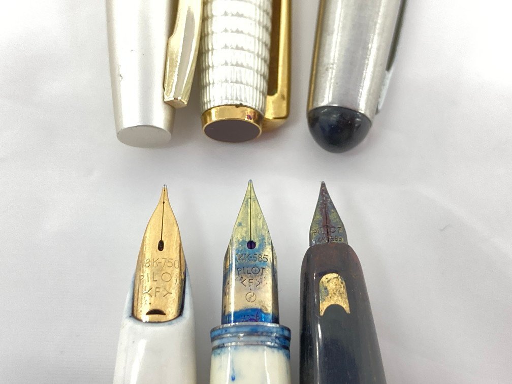 PILOT パイロット　万年筆 ペン先18K/14K　万年筆 Elite　ボールペン　ほか PILOT パイロット ペン おまとめ【CBAM1025】_画像7