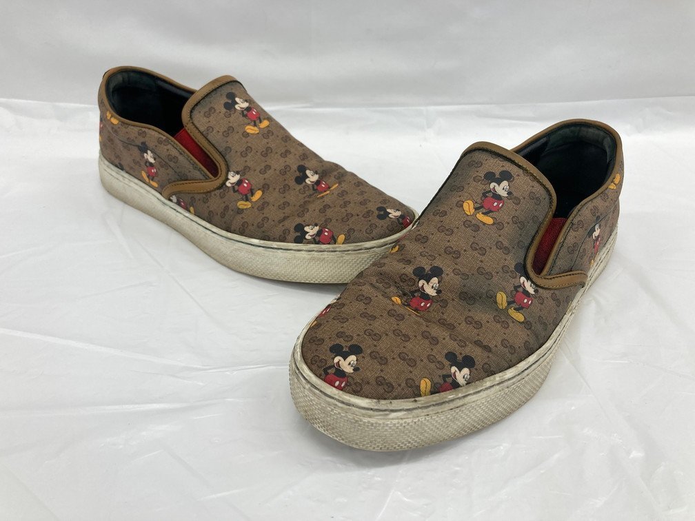 GUCCI グッチ スニーカー 603689 サイズ8【CBAN7017】_画像3