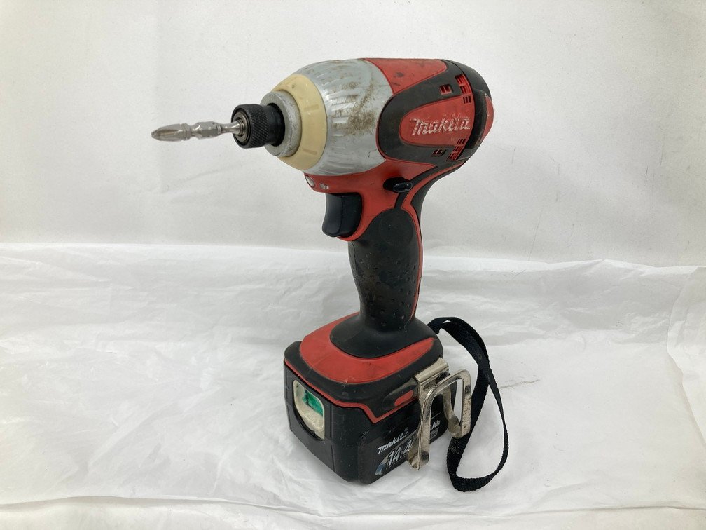 makita マキタ　充電式インパクトドライバ　本体　TD131D　バッテリ・充電器付き　ケース入り【CBAS8006】_画像2