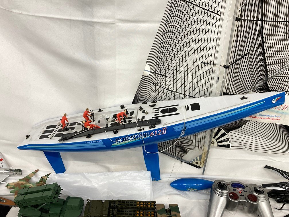 KYOSHO 京商 RCヨット FORTUNE612Ⅱ/スパイマスター　軍用機　ほか ミニチュア おまとめ【CBAZ1037】※送料着払い※_画像2