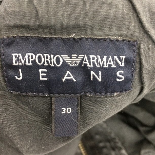 EMPORIO ARMANI エンポリオアルマーニ 黒デニム 30サイズ メンズ【CBAA5070】_画像4