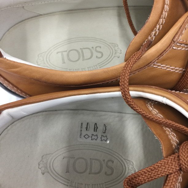 TOD'S トッズ スニーカー シューズ 箱付【CBAM5097】_画像5