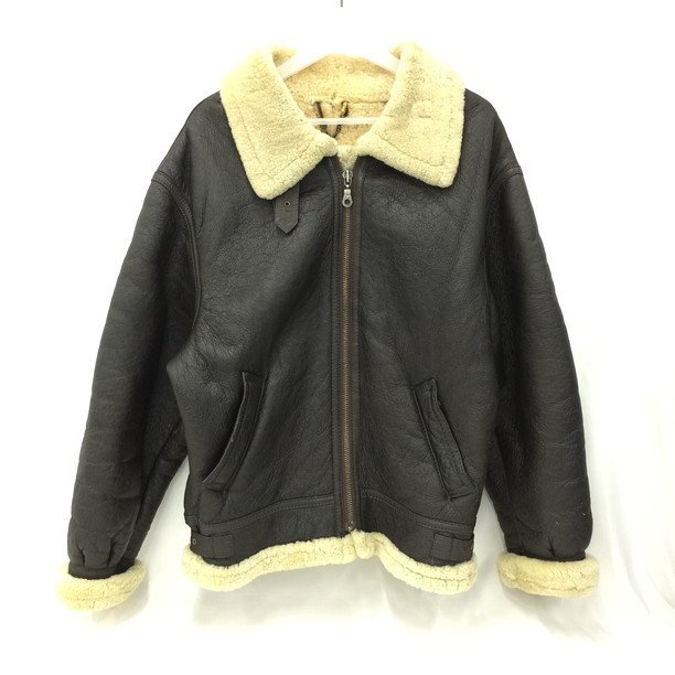 Shearling ムートン ジャケットサイズXL【CBAO5011】_画像1